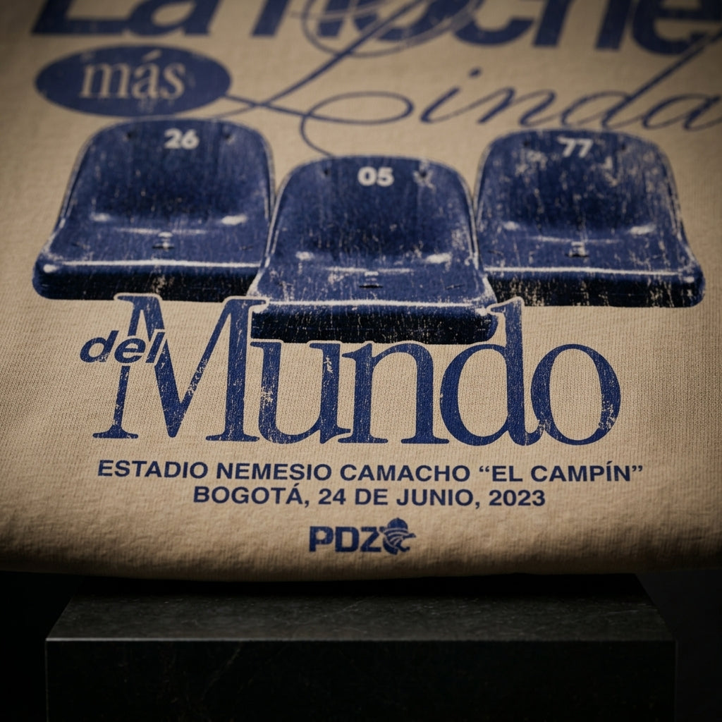 La noche más linda del mundo - Standard Fit Lightweight